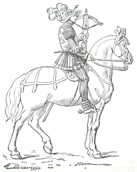 Picture Of 16th Century French Mounted Crossbowman