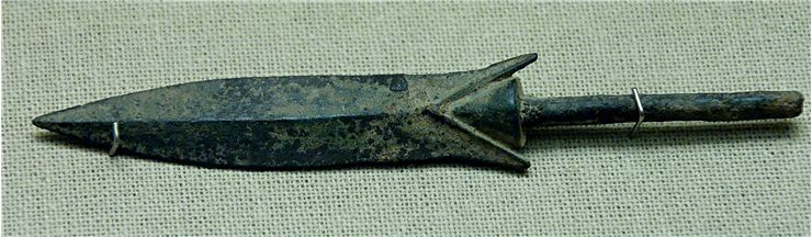 Picture Of Arrow Head Bronze 4th Century Bc Olynthus Chalcidice
