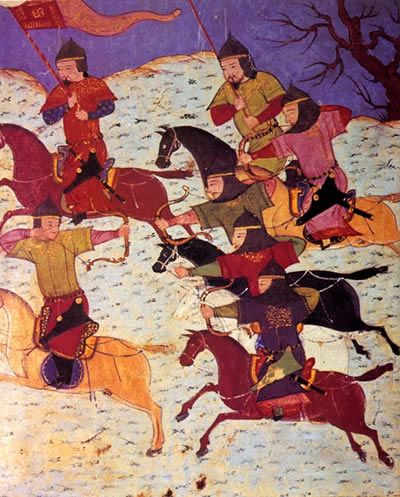 Picture Of Mongol Archers