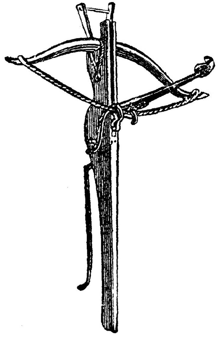 Picture Of Pull Lever Of Crossbow