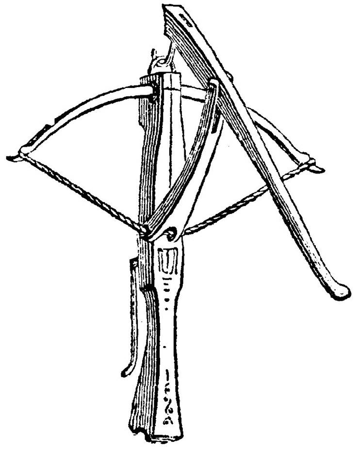 Picture Of Push Lever Of Crossbow